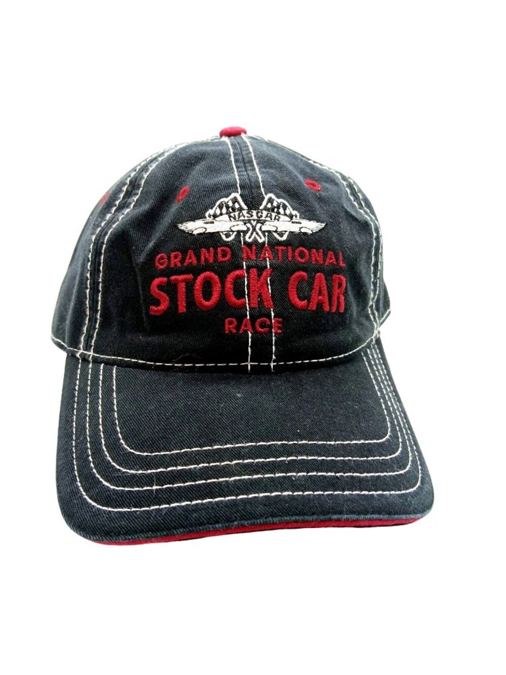 NASCAR Classic Grand National Stock Car Race Black Adjustable Hat Embroidered